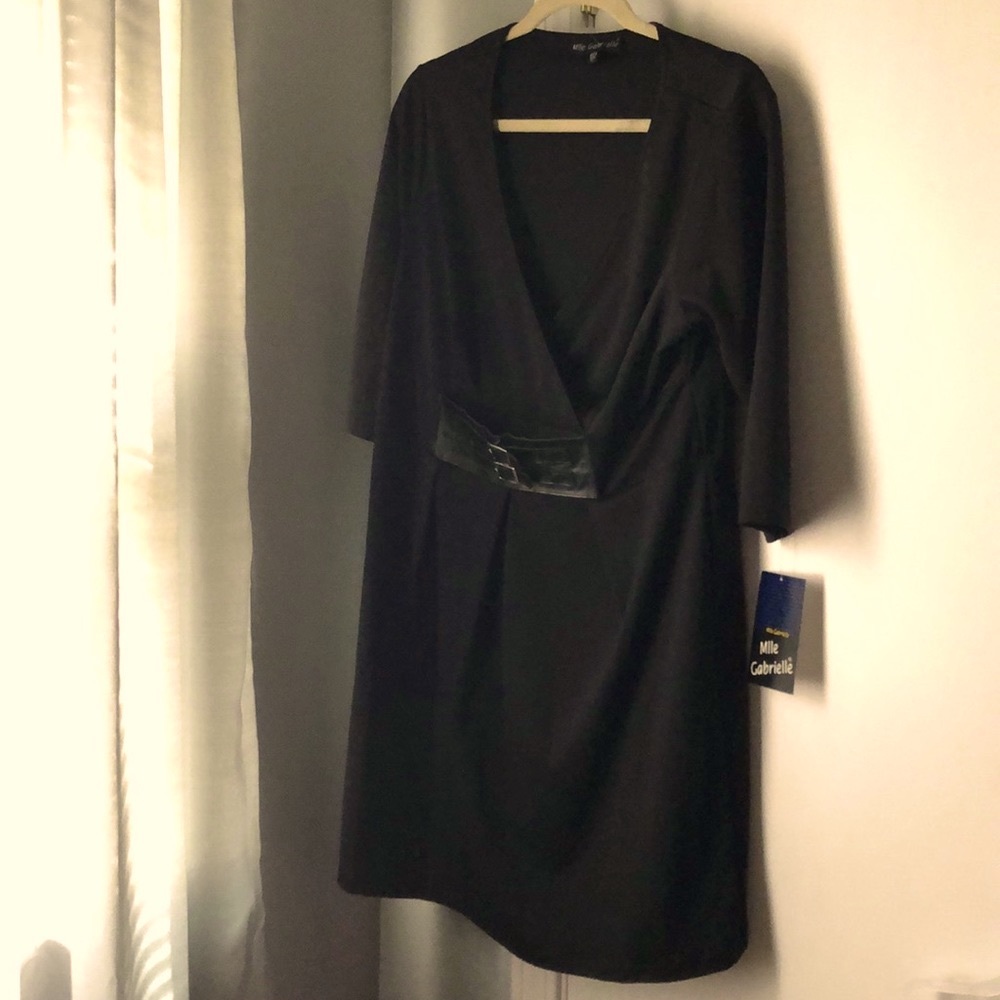 Mlle Gabrielle women’s black dress